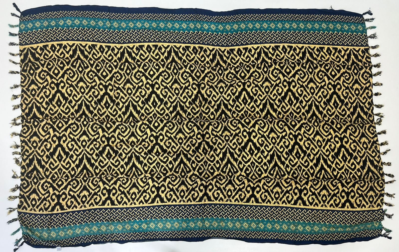 Canga Batik Border - Navy