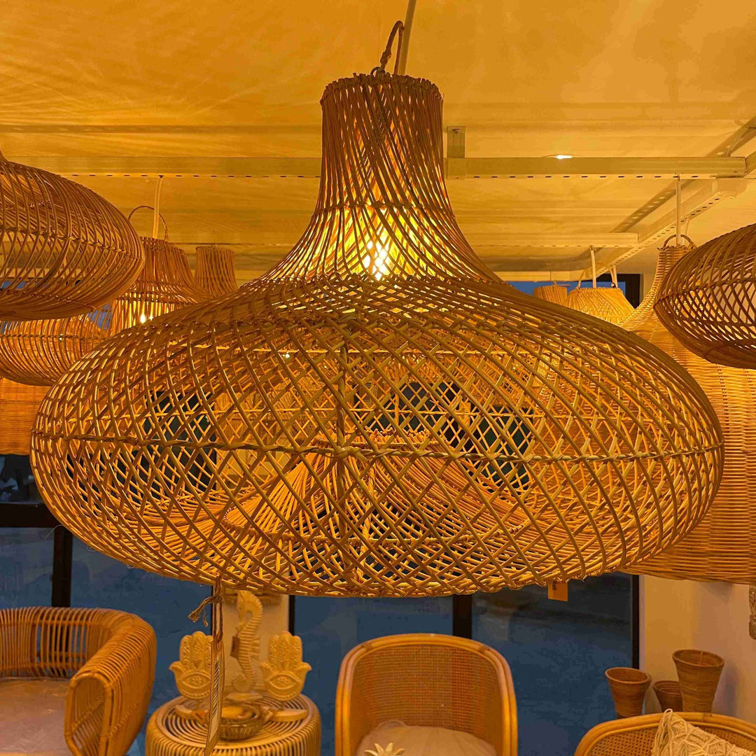 Luminária Batur - Rattan