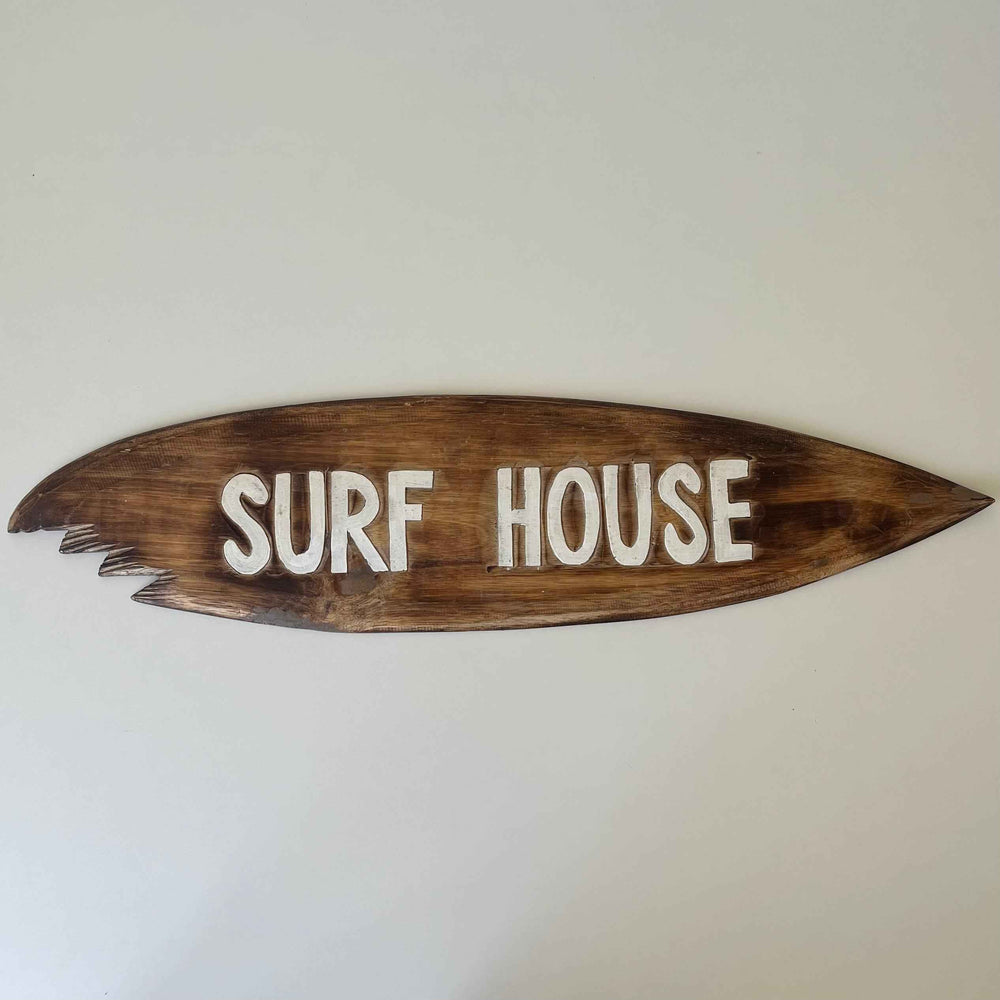 Prancha Mordida Surf House - Marrom