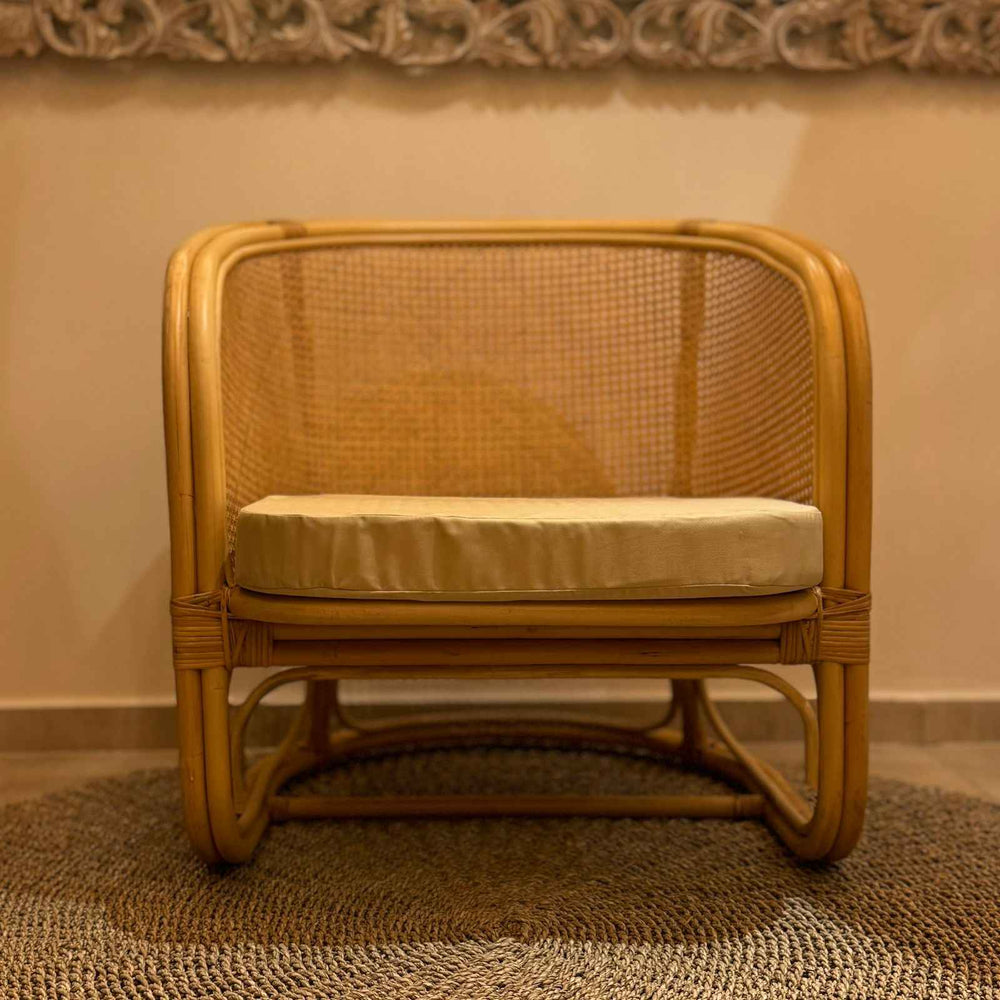 Poltrona Rattan Modelo Oscar