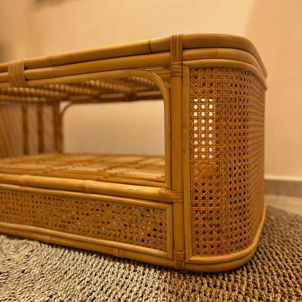 Mesa de Centro Rattan Modelo Oscar