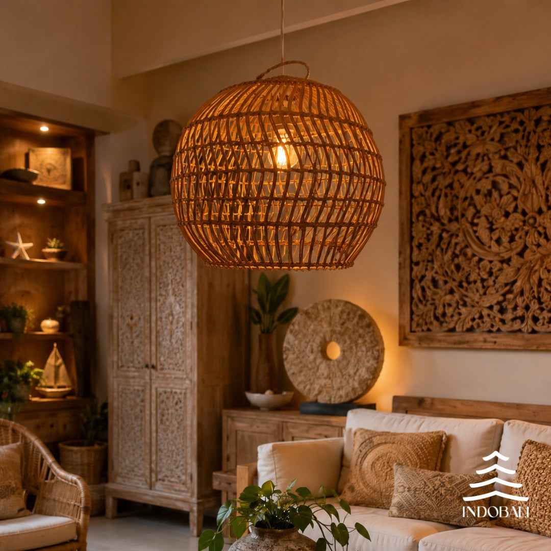 Pendente de Rattan - Tanjung Benoa