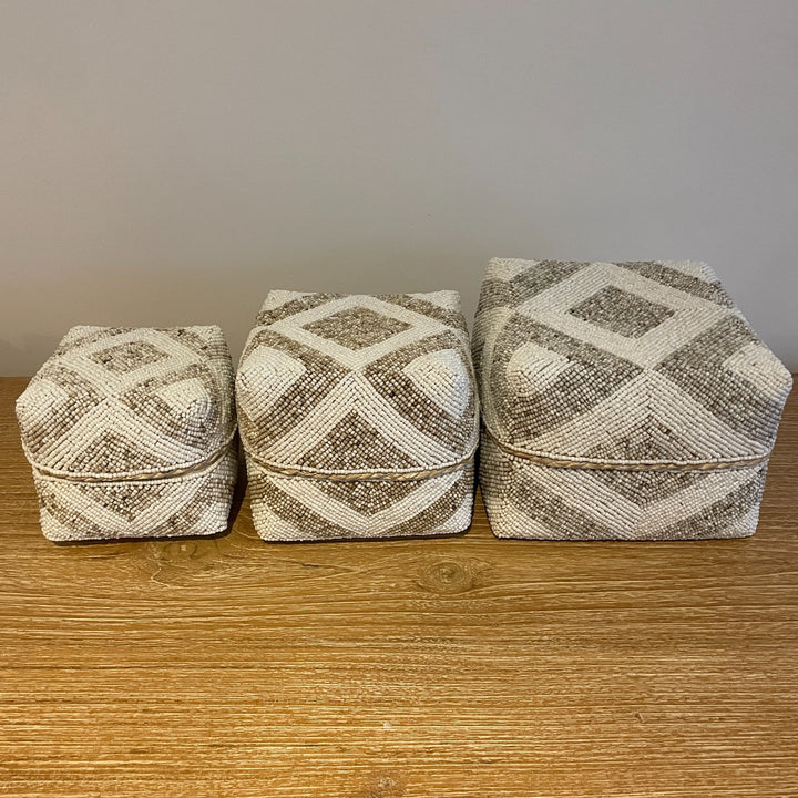 Caixa decorativa Bambu de Pedrinhas modelo 03