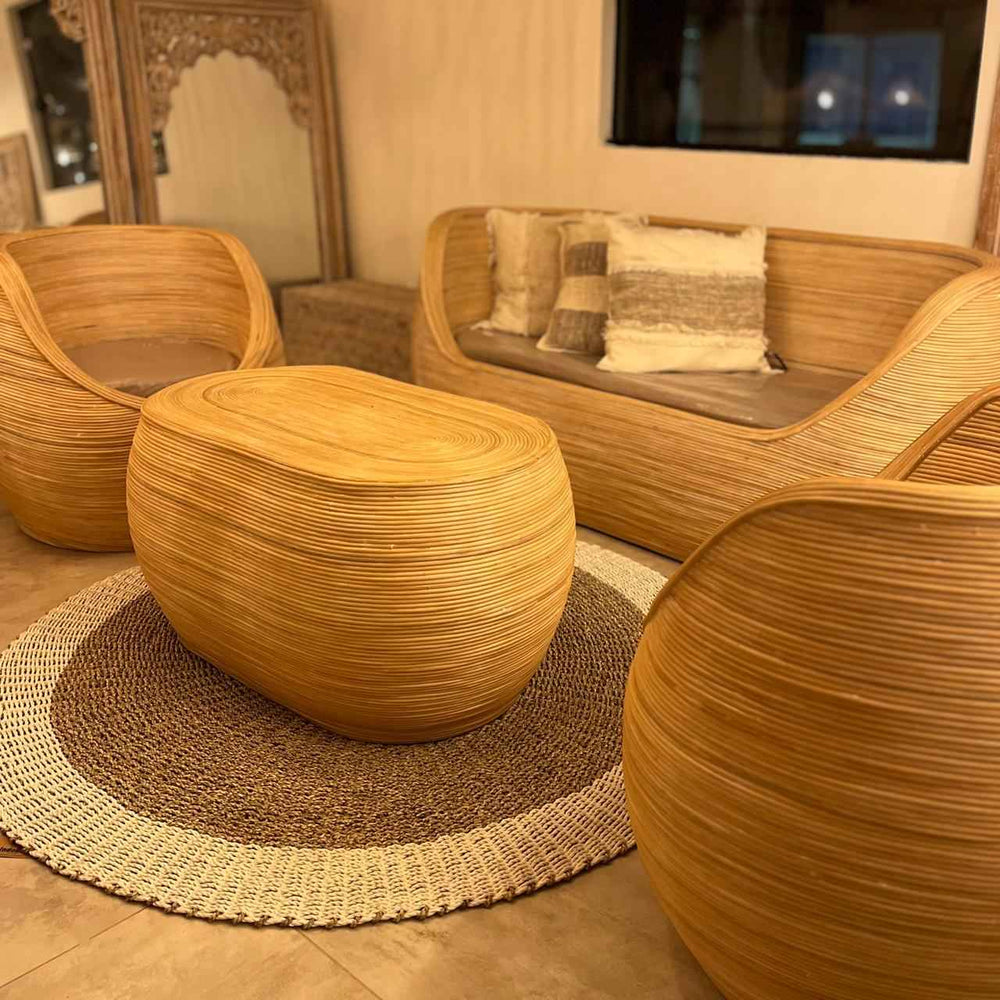 Jogo de Sala Rattan Linhas