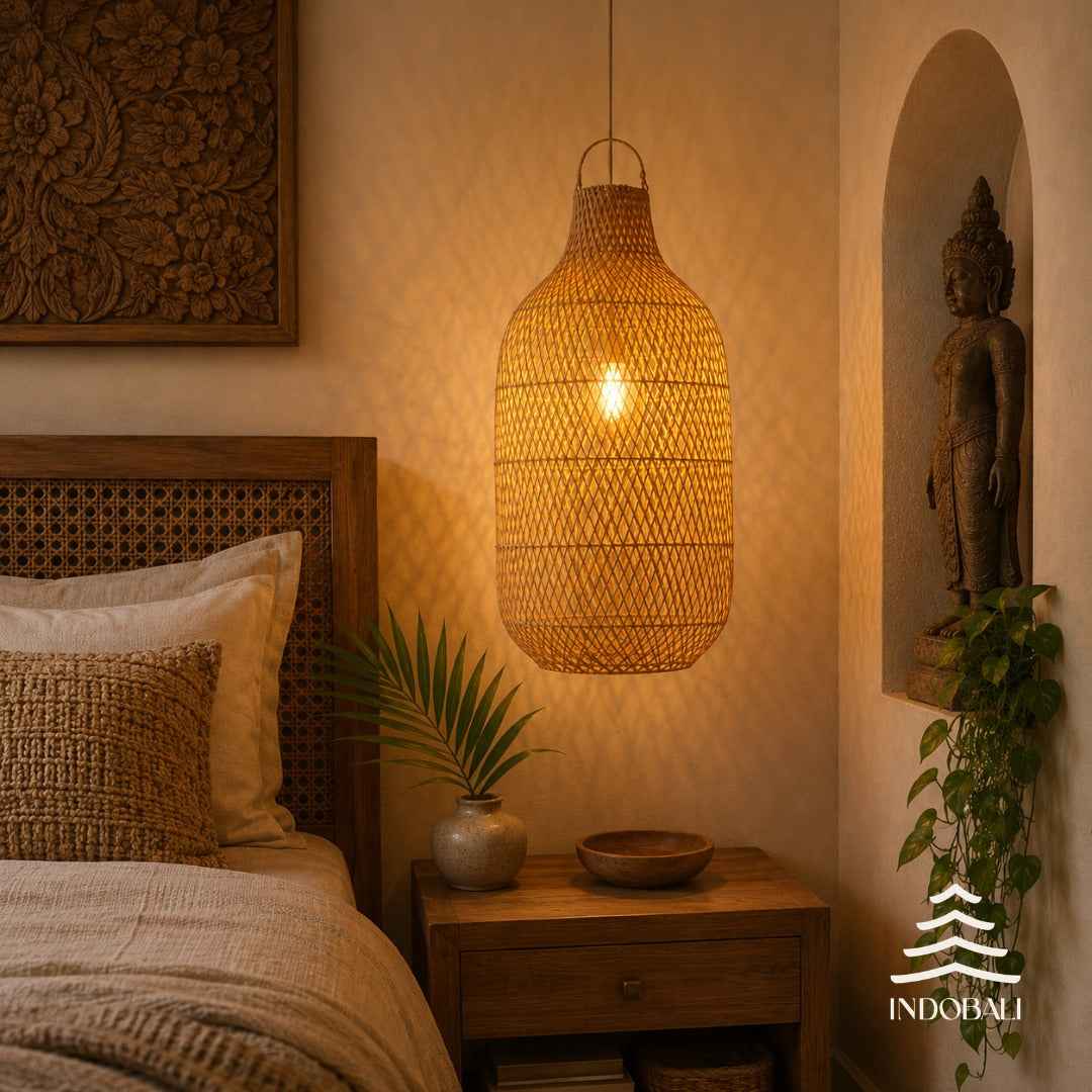 Pendente de Rattan - Sawangan