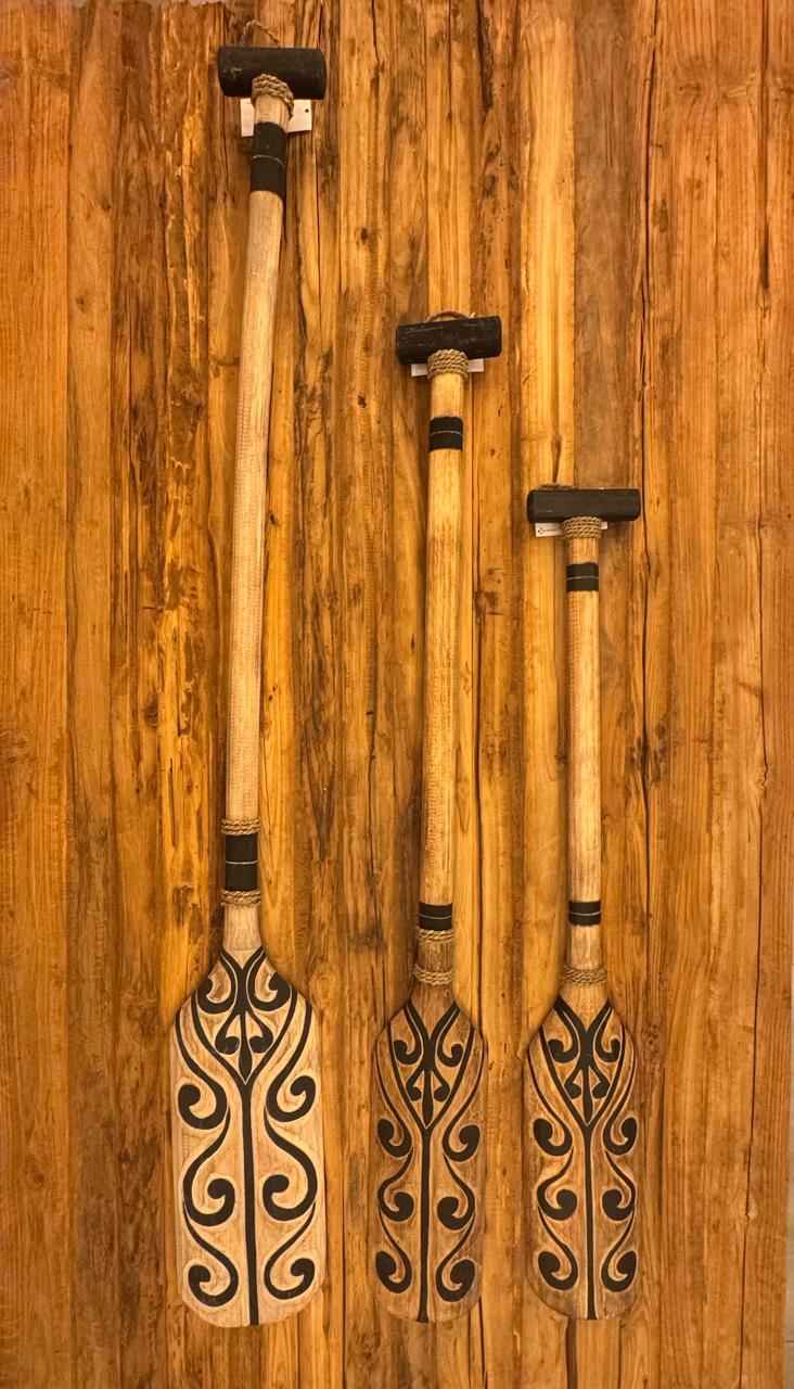 Remo Tribal Marrom com Preto