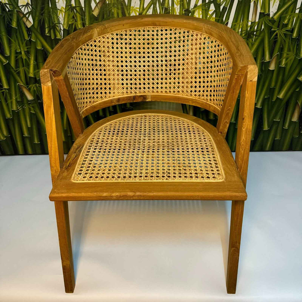 Cadeira - Rattan/Madeira Teca