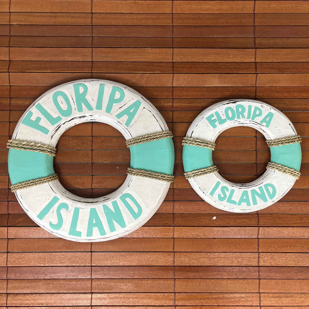 Placa de Parede Boia Floripa Island - Verde