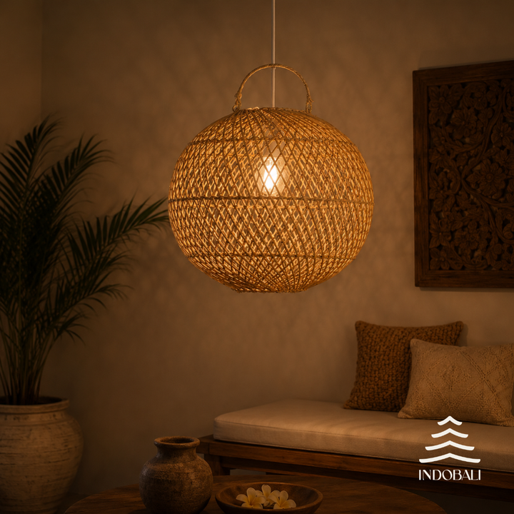 Pendente de Rattan - Medewi