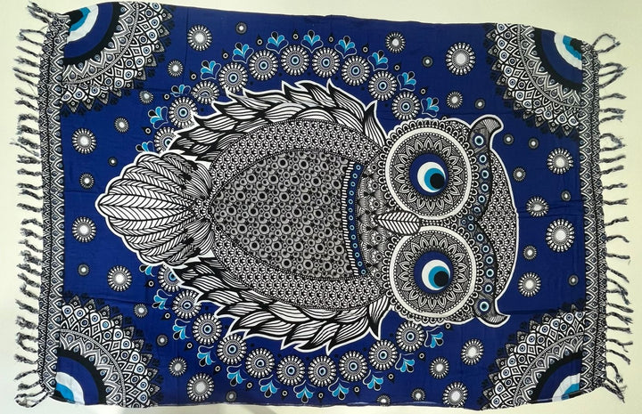 Canga Greek Owl - Royal Blue - IndoBali