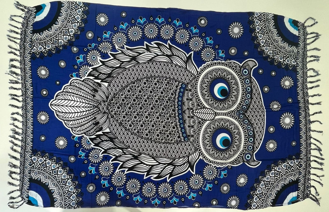Canga Greek Owl - Royal Blue - IndoBali