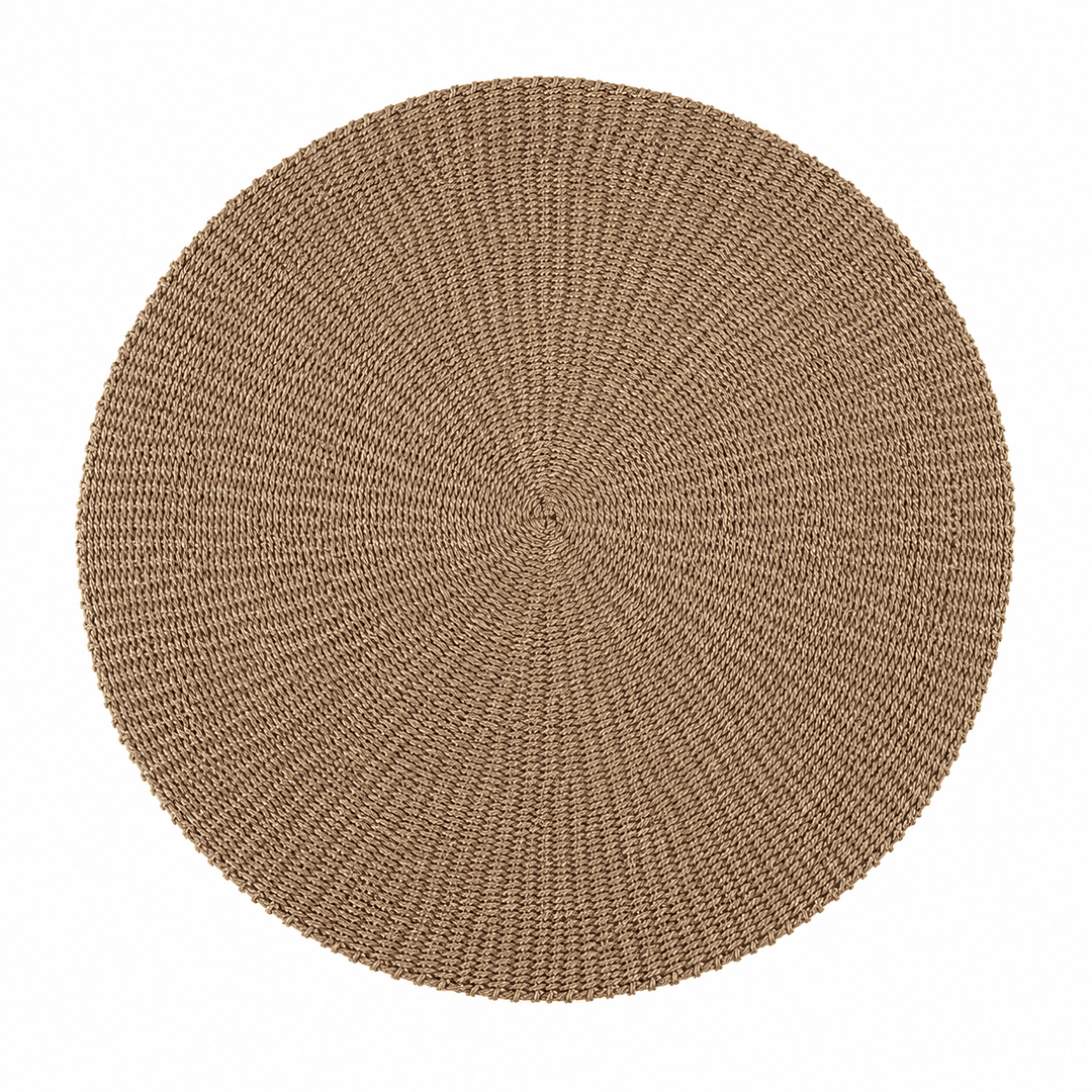 Tapete Circular Seagrass Cor Natural