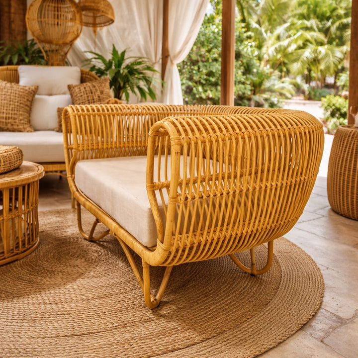 Poltrona Rattan Modelo: Bigi