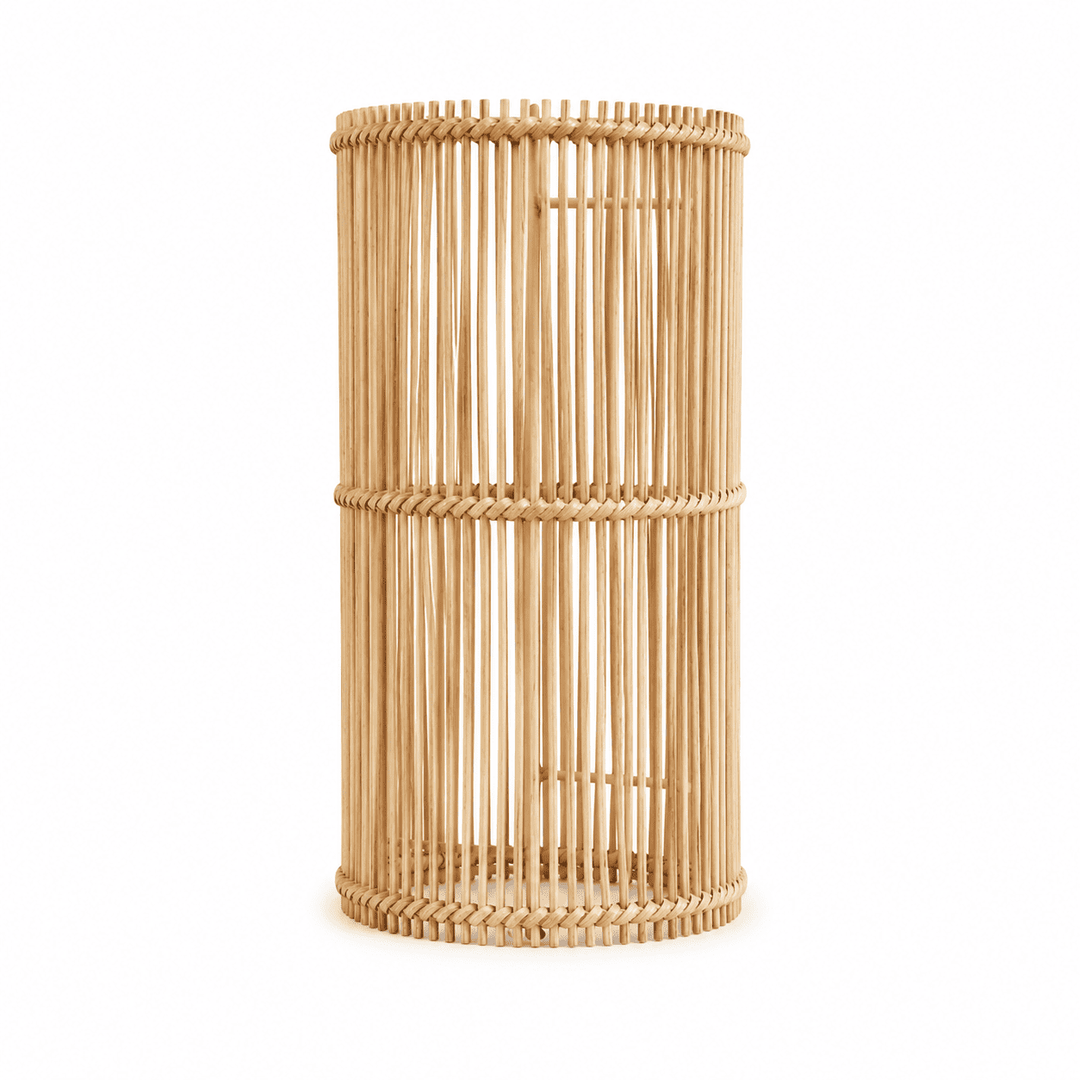 Arandela de Rattan Simples