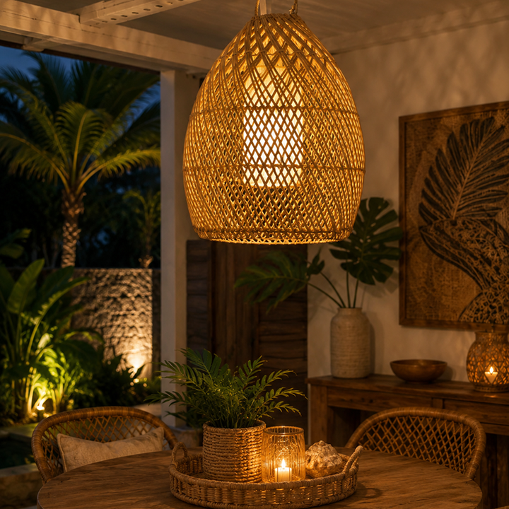 Luminária Manado Rattan