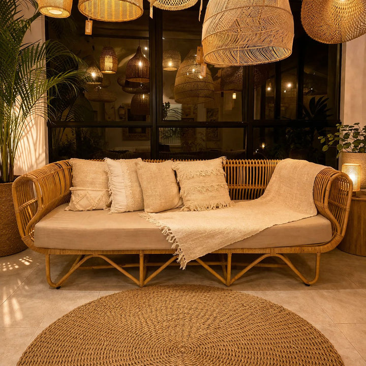 Sofá de Rattan Modelo: Bigi