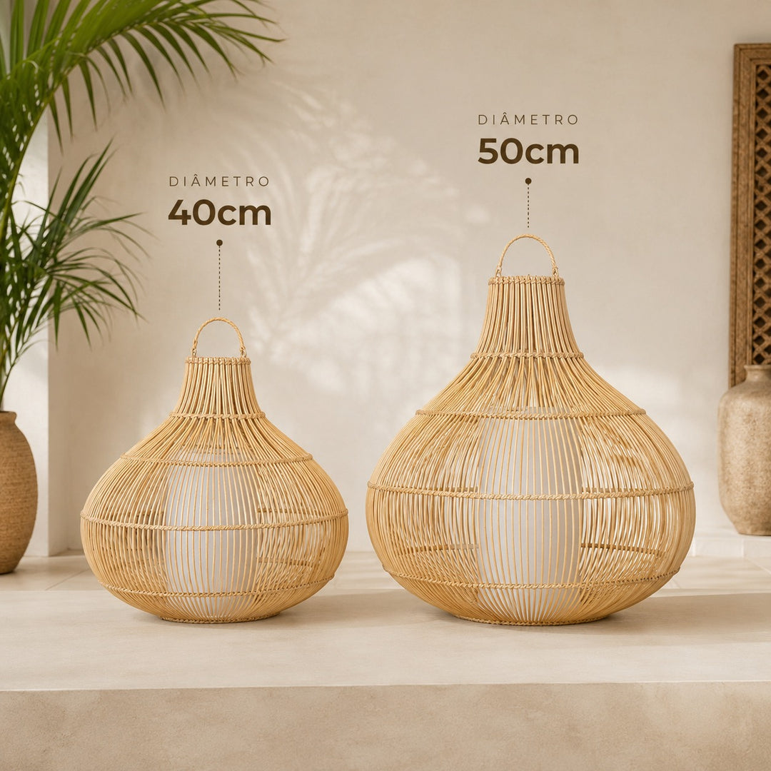 Pendente de Rattan - Geger