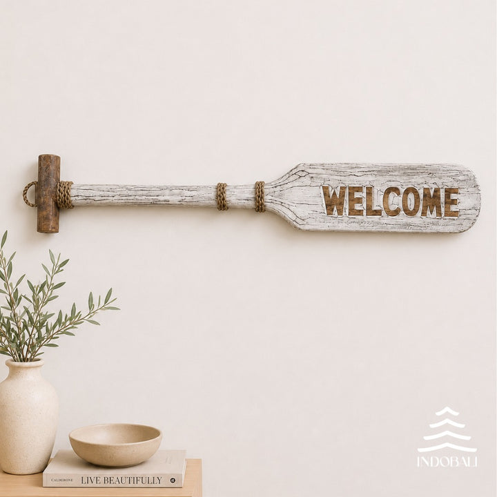 Remo Welcome em Madeira - Branco