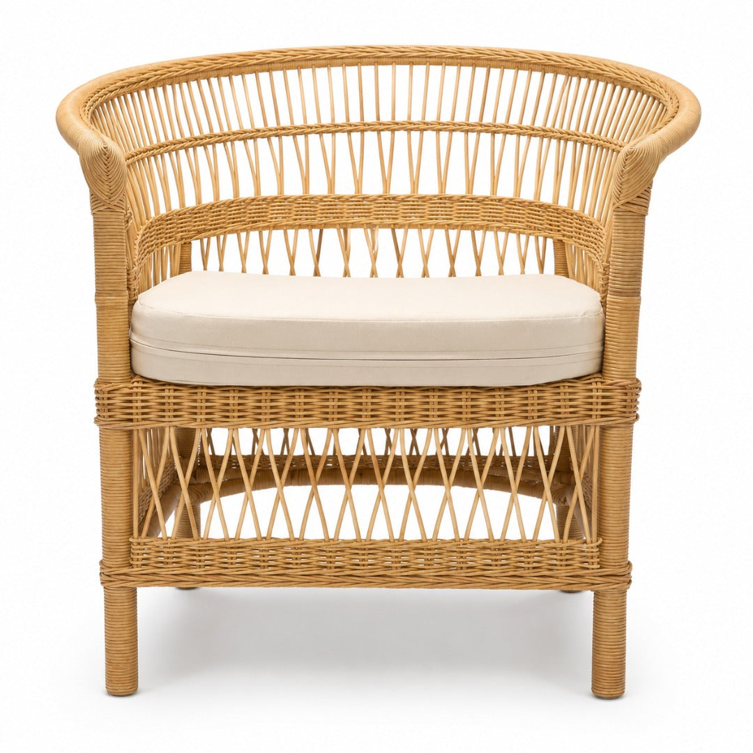 Poltrona Entrelaçada Rattan Modelo: Malawi