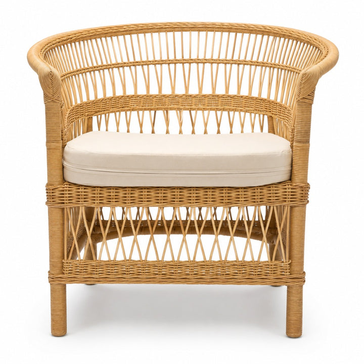 Poltrona Entrelaçada Rattan Modelo: Malawi