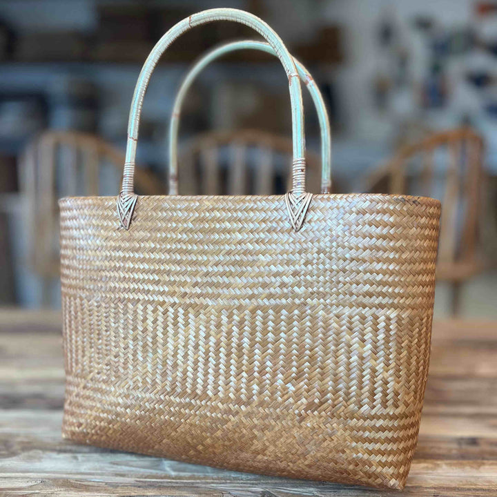 Bolsa Feminina de Bambu Asiático - IndoBali