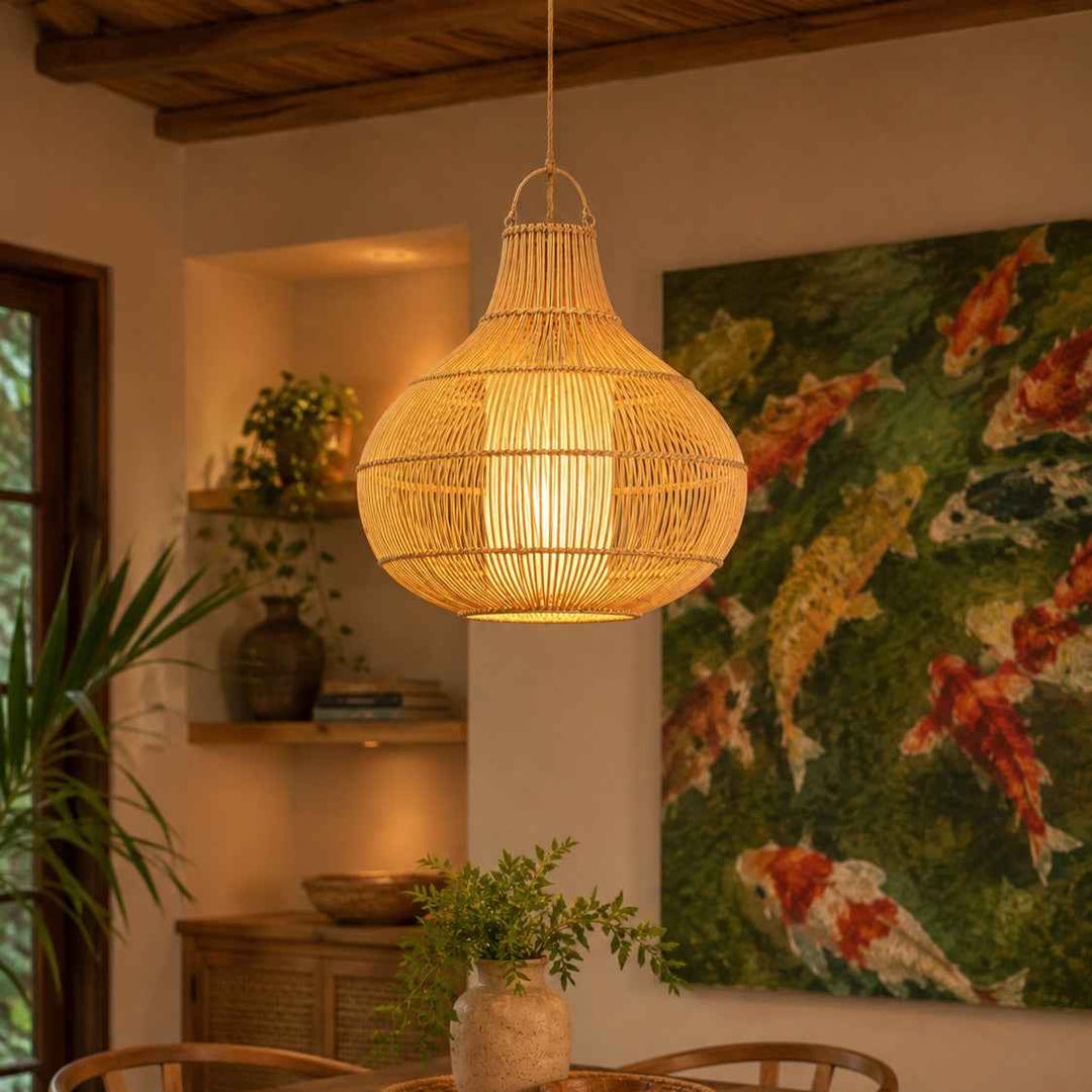 Pendente de Rattan - Geger