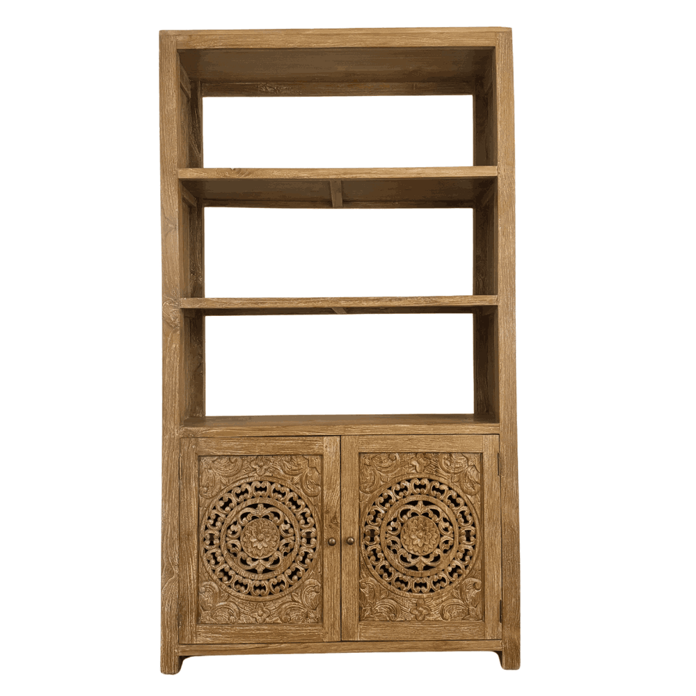 Estante decorativa para Livros Artesanal 100x35x180 cm