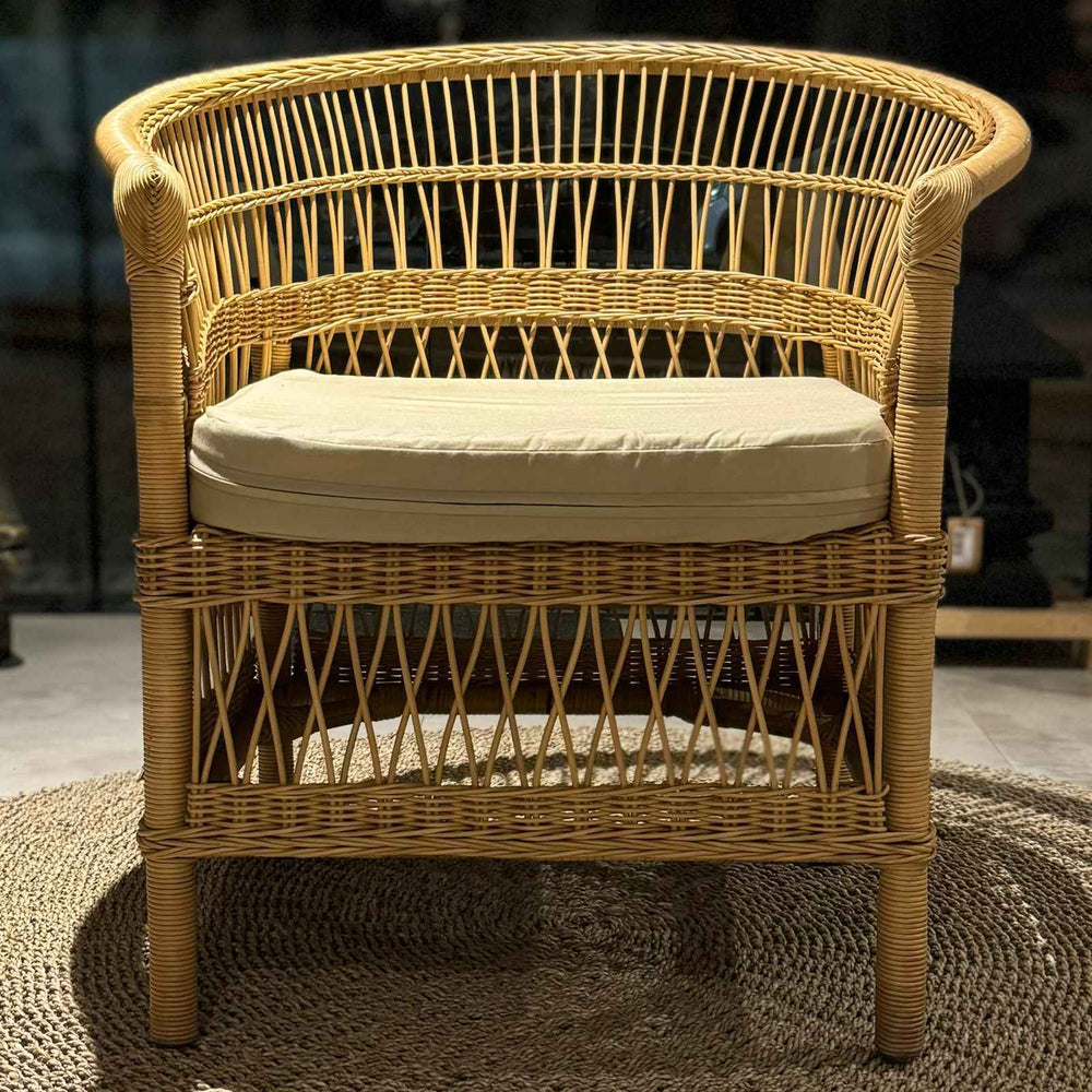 Poltrona Entrelaçada Rattan Modelo: Malawi