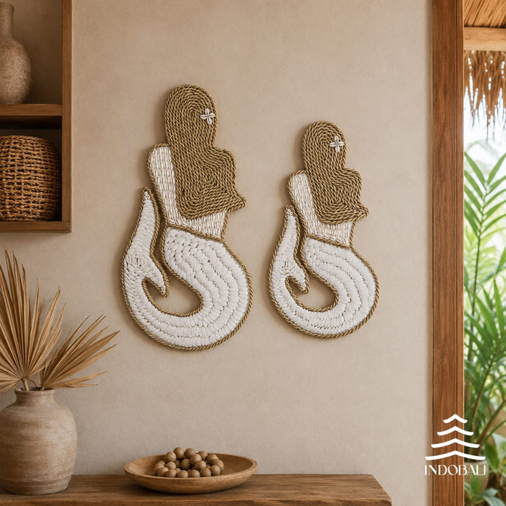 Sereia com Barbatana de Conchas