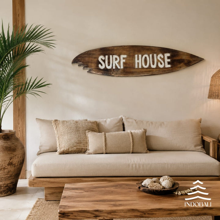 Prancha Mordida Surf House - Marrom